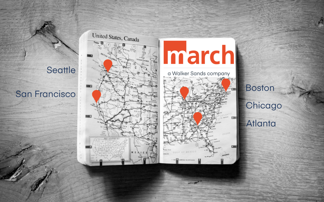 March and Walker Sands Form 5th Largest U.S. Tech PR Agency